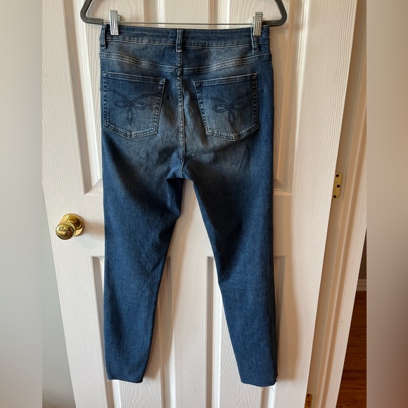 Ted Baker Magolo Raw Hem Skinny Jeans sz 30 - Picture 2 of 11